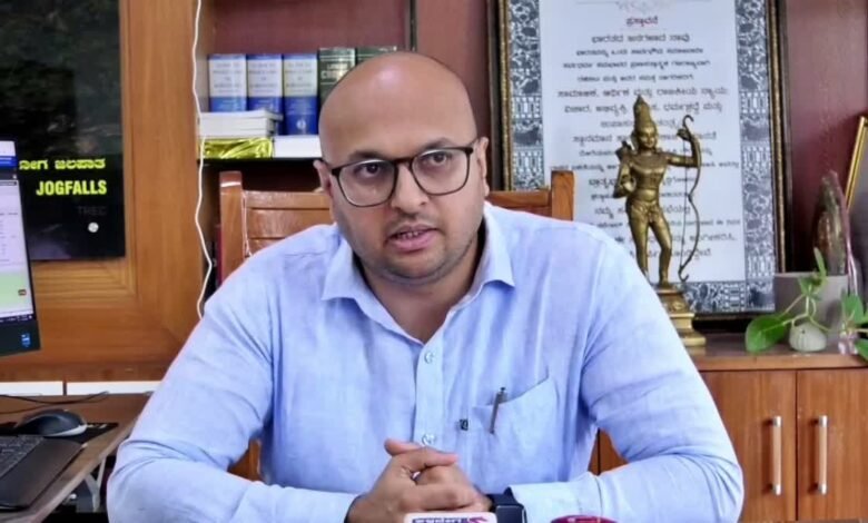 ಶಿವಮೊಗ್ಗ ಜಿಲ್ಲಾಧಿಕಾರಿ ಗುರುದತ್ತ ಹೆಗಡೆ