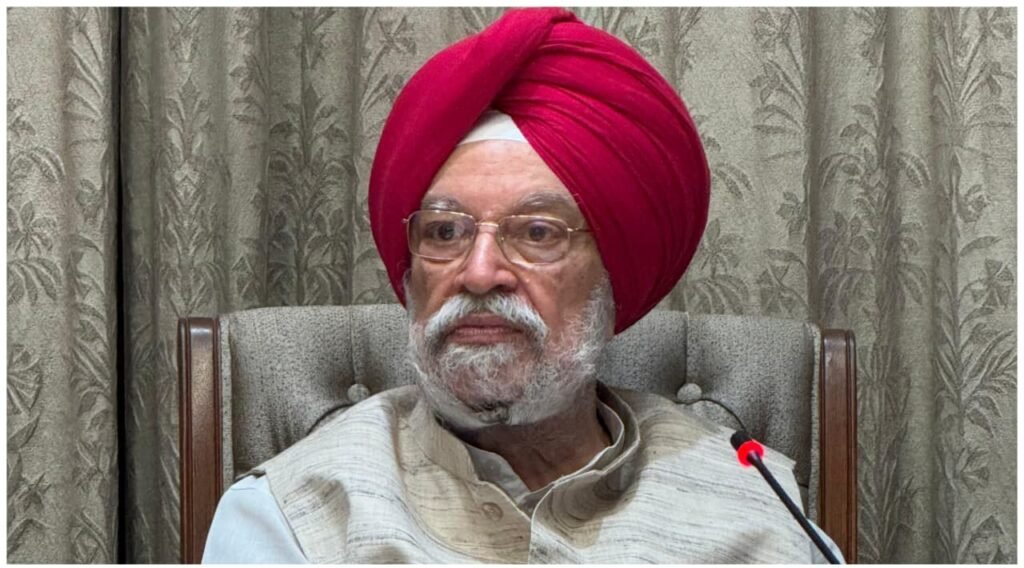 ಕೇಂದ್ರ ಪೆಟ್ರೋಲಿಯಂ ಸಚಿವ ಹರ್ದೀಪ್‌ಸಿಂಗ್‌ ಪುರಿ